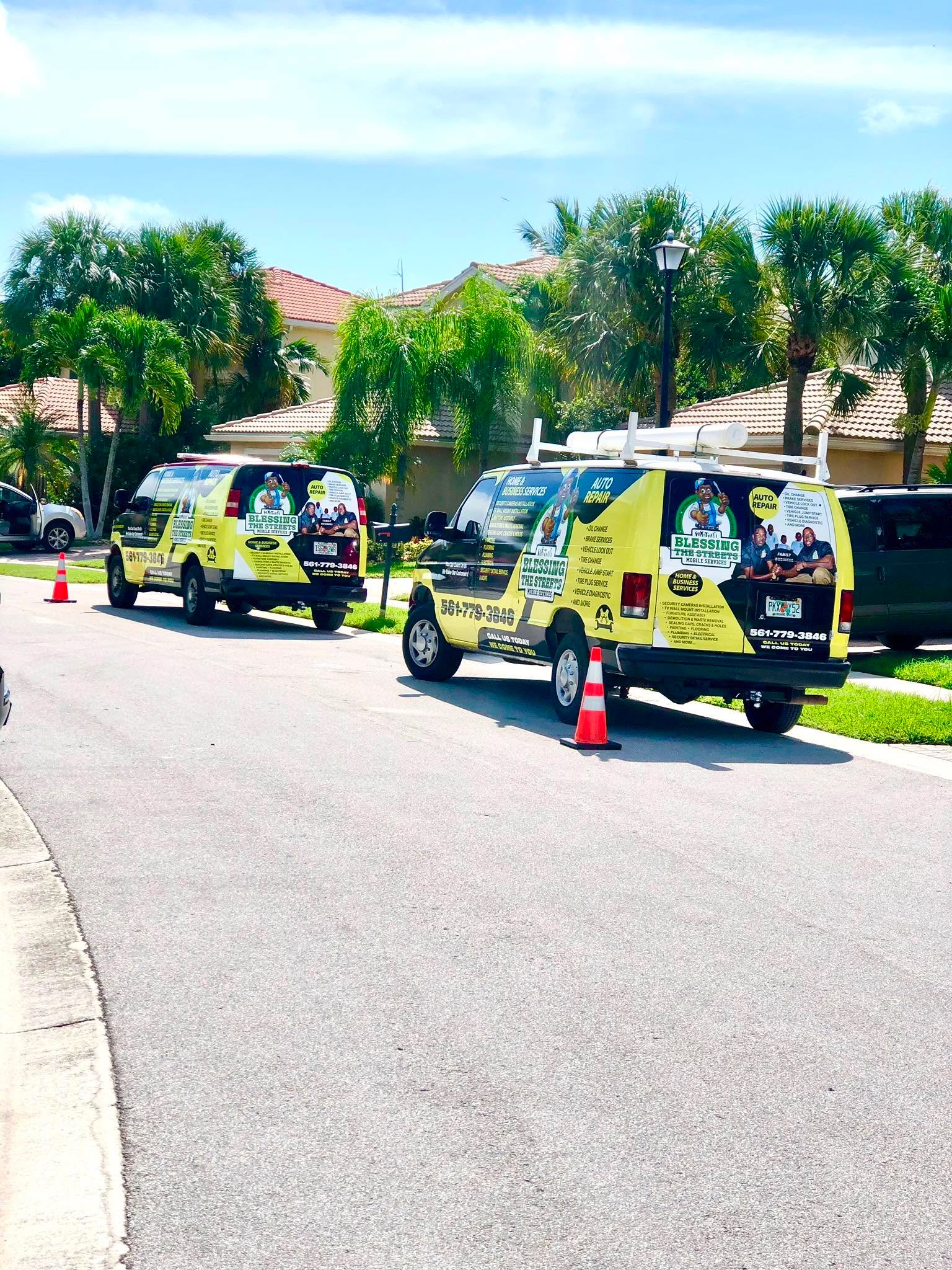 Blessing The Streets mobile automotive service work