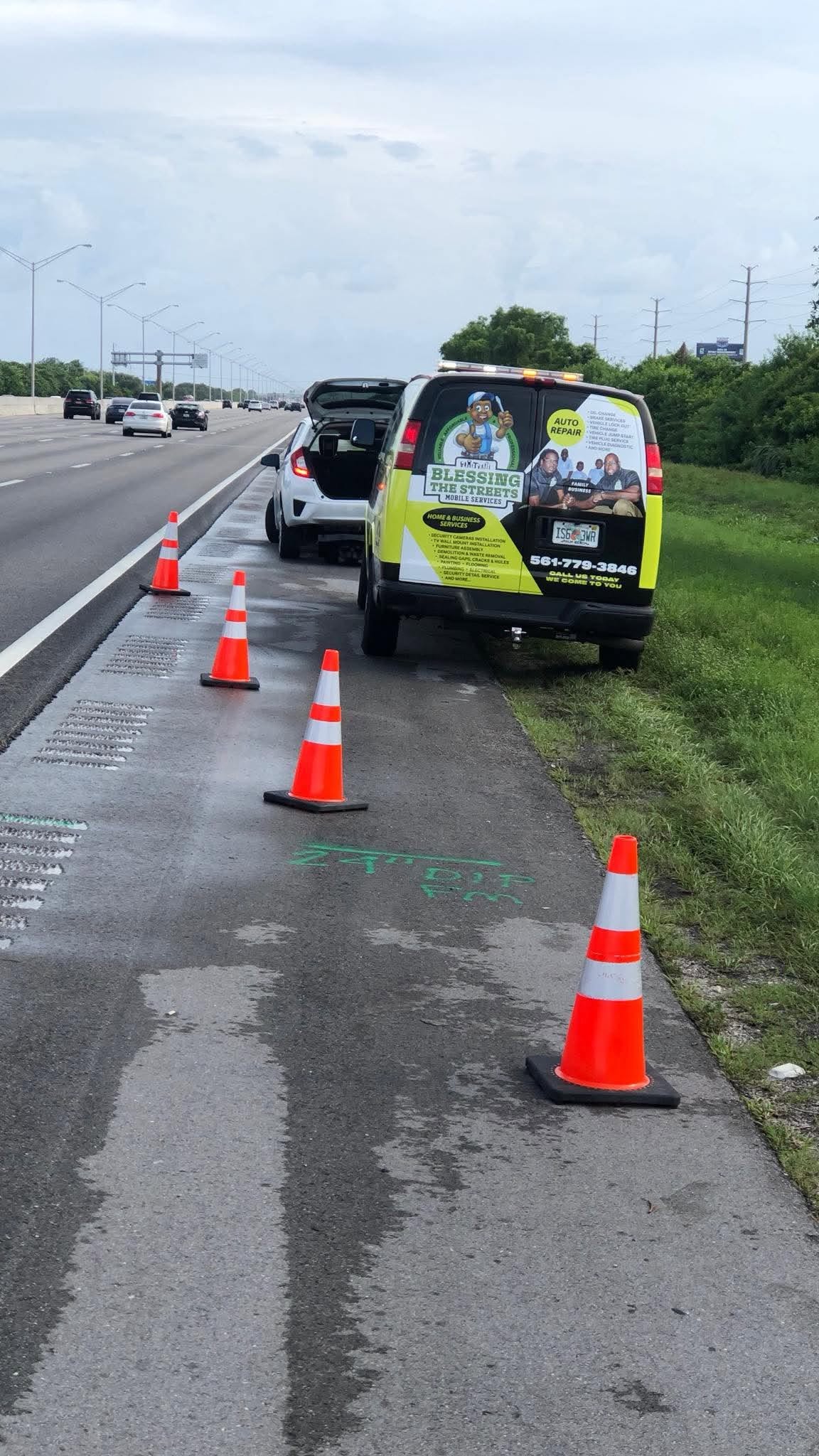 Blessing The Streets mobile automotive service work