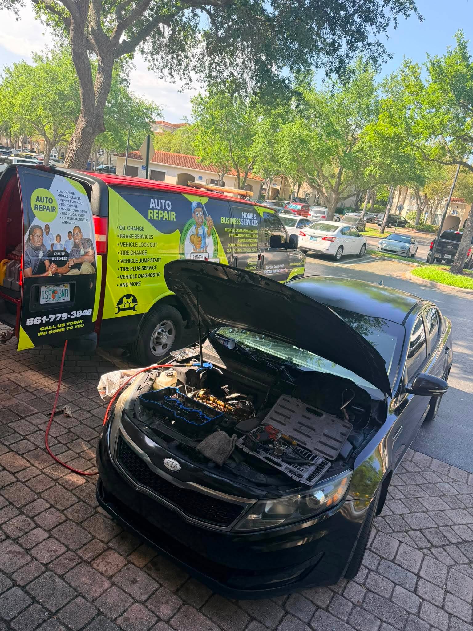 Blessing The Streets mobile automotive service work